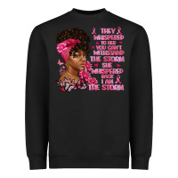 Black They whispered to her you can't withstand the Heavyweight Sweatshirt - Artiststas