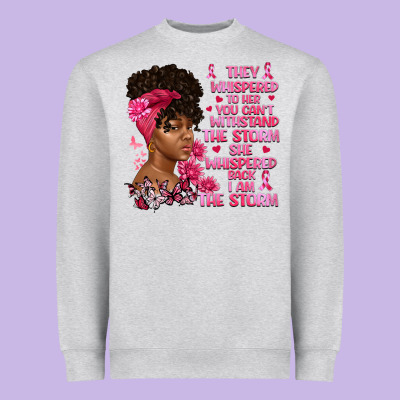 They Whispered To Her You Can't Withstand The Heavyweight Sweatshirt Designed By Artiststas