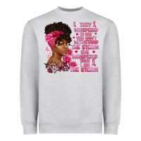 Heather Grey They whispered to her you can't withstand the Heavyweight Sweatshirt - Artiststas
