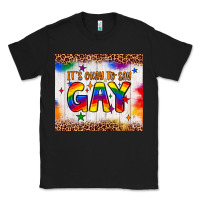 Black it's okay to say gay tumbler Classic Tee - JahusDesignShop