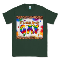 Sports Green it's okay to say gay tumbler Classic Tee - JahusDesignShop