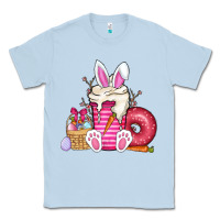 Dusty Blue Easter day coffee Classic Tee - CowhideDigitalArt