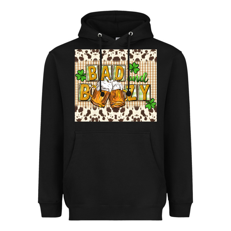 Bad And Boozy Heavyweight Hoodie by CowGirlArtShop | Teevron