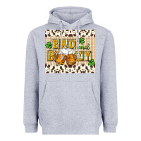 Heather Grey Bad and boozy Heavyweight Hoodie - CowGirlArtShop