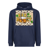 Navy Bad and boozy Heavyweight Hoodie - CowGirlArtShop