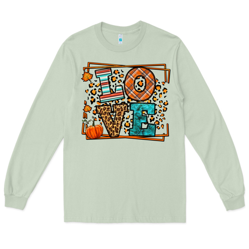 Fall Autumn Leopard Love Long Sleeve Tee by LillyAllenDesigns | Teevron