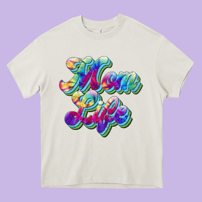 Mom Life Heavy Core Tee Designed By Jahusdesignshop