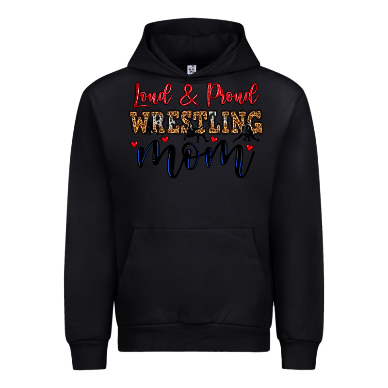 Loud And Proud Wrestling Mom Urban Hoodie by LillyAllenDesigns | Teevron