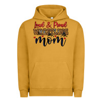 Pigment Peanut Butter loud and proud wrestling mom Urban Hoodie - LillyAllenDesigns