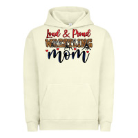 Pigment Pistachio loud and proud wrestling mom Urban Hoodie - LillyAllenDesigns
