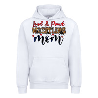 White loud and proud wrestling mom Urban Hoodie - LillyAllenDesigns
