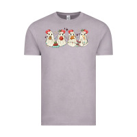 Vintage Zinc pantasmas mexican christmas ghosts Vintage Tee - MaliasSmallBusiness