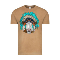 Vintage Camel simmental indian headdress Vintage Tee - JahusDesignShop