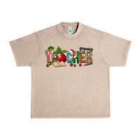 French Oak christmas teacher Urban Heavy Tee - NancyCooperArtShop