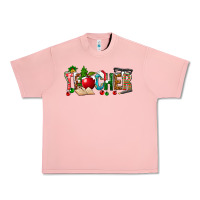 Salmon christmas teacher Urban Heavy Tee - NancyCooperArtShop