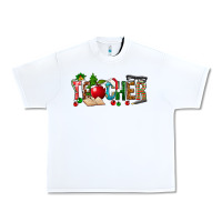 White christmas teacher Urban Heavy Tee - NancyCooperArtShop
