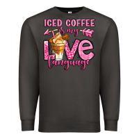 Smoke iced coffee is my love language Premium Sweatshirt - OliviaCreatesArt