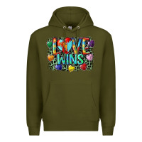 Army Green Love wins Premium Hoodie - CowGirlArtShop