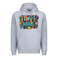 Heather Grey Love wins Premium Hoodie - CowGirlArtShop