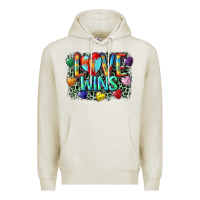 Oatmeal Heather Love wins Premium Hoodie - CowGirlArtShop