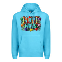 Ocean Blue Love wins Premium Hoodie - CowGirlArtShop