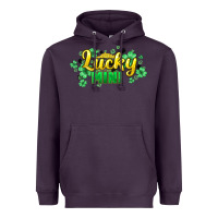 Plum lucky mini st patricks Heavyweight Hoodie - HowdyJamesFarm
