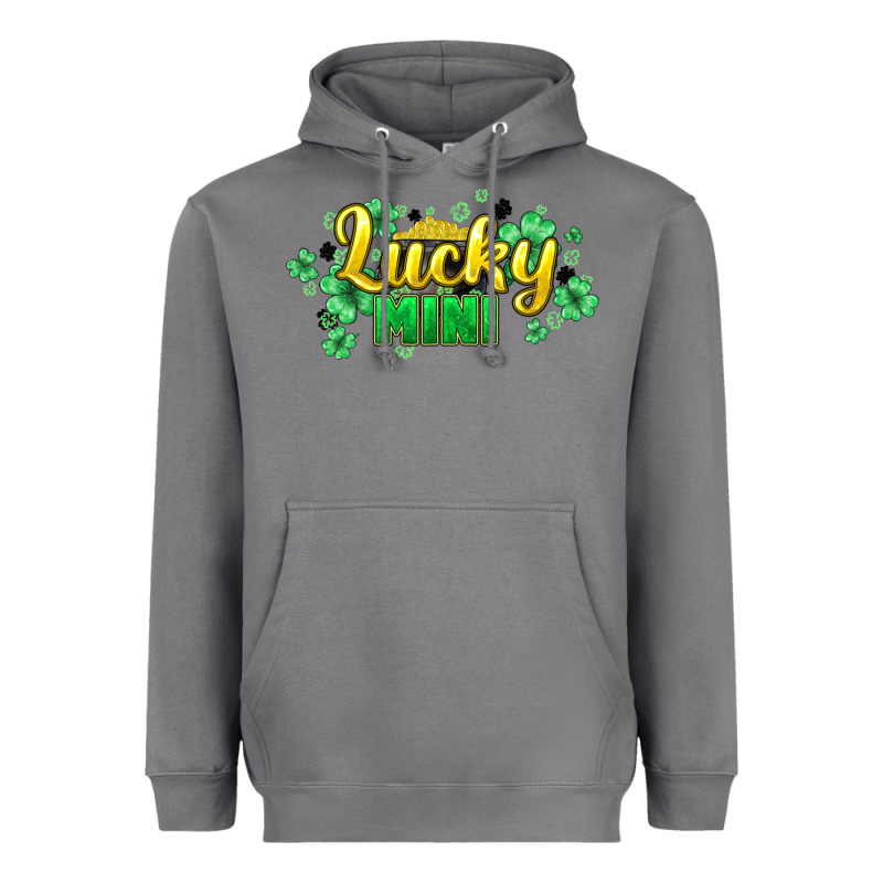 Lucky Mini St Patricks Heavyweight Hoodie by HowdyJamesFarm | Teevron