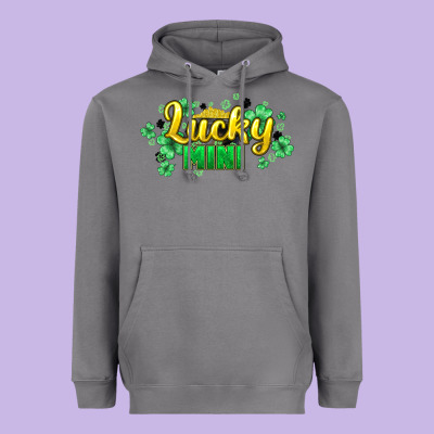 Lucky Mini St Patricks Heavyweight Hoodie Designed By Howdyjamesfarm