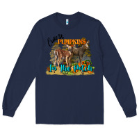 Navy Fall Cutest Pumpkin In The Patch Deer Long Sleeve Tee - LillyAllenDesigns