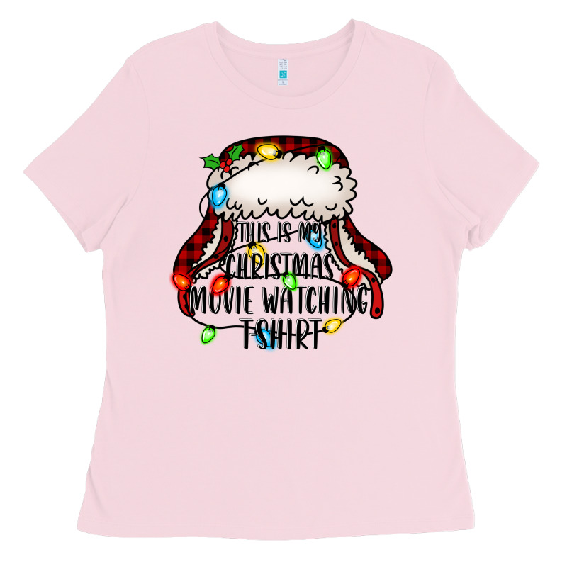 This Is My Christmas Movie Watching Ladies Tee by Jasminsmagicworld | Teevron