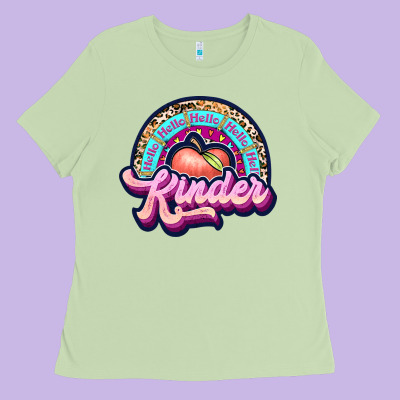 Kinder Ladies Tee Designed By Jahusdesignshop