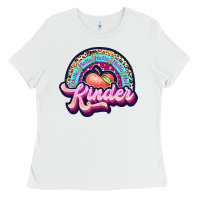 White kinder Ladies Tee - JahusDesignShop