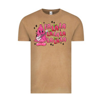 Vintage Camel pink christmas fa la la Vintage Tee - MaliasSmallBusiness
