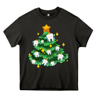 Asphalt Christmas tree with teeth Heavy Core Tee - AdoDesignShop
