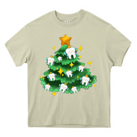 Mossy Christmas tree with teeth Heavy Core Tee - AdoDesignShop