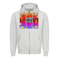Dove Grey rainbow music teacher Zipper Hoodie - TumblerDesignByShophia