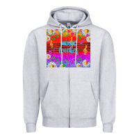Heather Grey rainbow music teacher Zipper Hoodie - TumblerDesignByShophia