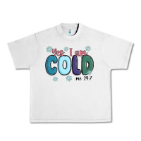 Lunar Rock yes i am cold Urban Heavy Tee - MaliasSmallBusiness