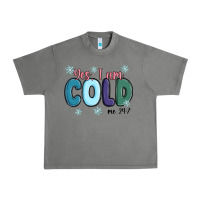 Tornado yes i am cold Urban Heavy Tee - MaliasSmallBusiness