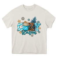 Cream cozy season Heavy Core Tee - AdoDesignShop