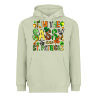 Matcha I'm the sassy one St. Patrick's Heavyweight Hoodie - HowdyJamesFarm