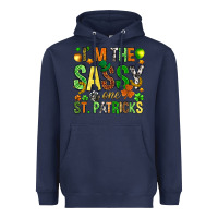 Navy I'm the sassy one St. Patrick's Heavyweight Hoodie - HowdyJamesFarm