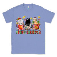 Colony Blue meowy christmas cats coffee cups Classic Tee - MaliasSmallBusiness
