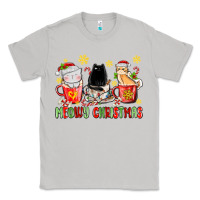 Moon Dust meowy christmas cats coffee cups Classic Tee - MaliasSmallBusiness