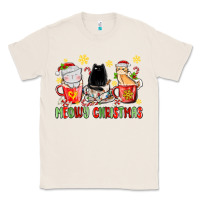 Natural meowy christmas cats coffee cups Classic Tee - MaliasSmallBusiness