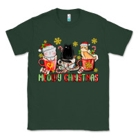 Sports Green meowy christmas cats coffee cups Classic Tee - MaliasSmallBusiness
