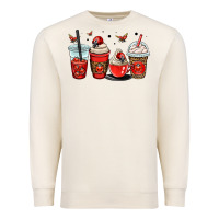 Sandshell ladybug coffee cups Premium Sweatshirt - OliviaCreatesArt