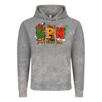 Cloud Rock lpn licensed practical nurse juneteenth Vintage Hoodie - NancyCooperArtShop