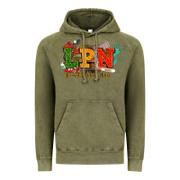 Vintage Olive lpn licensed practical nurse juneteenth Vintage Hoodie - NancyCooperArtShop