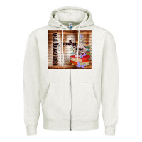 Oatmeal Heather never retring from reading Zipper Hoodie - TumblerDesignByShophia